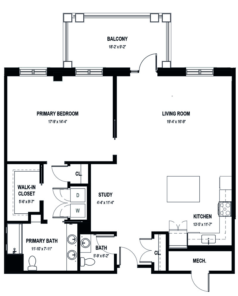 Example Broadmead at Ridgebrook Floorplan