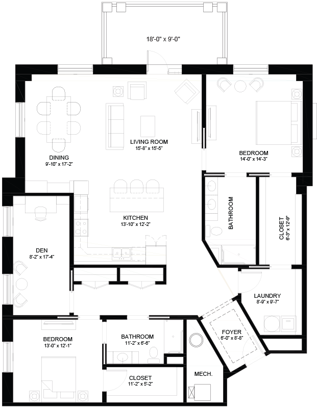 Example Broadmead at Ridgebrook Floorplan